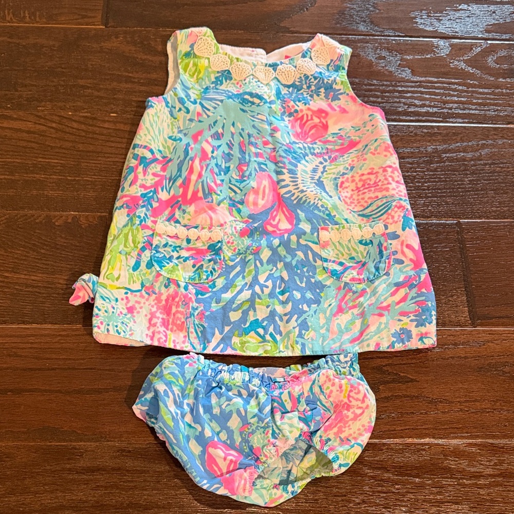 Adorable Lilly Pulitzer shift dress, 18-24 months